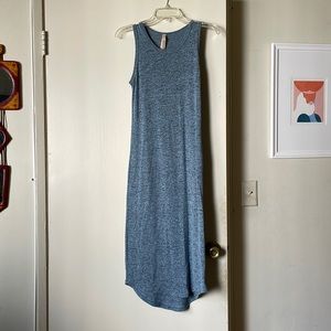 Blue Boho Dress